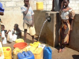 Water supply from Isubilo