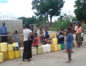 The water queue